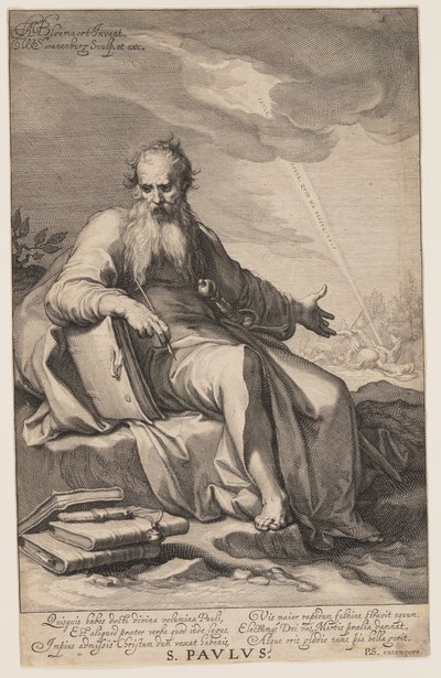Paulus, z Grzesznicy Starego i Nowego Testamentu autorstwa Willem van Swanenburgh