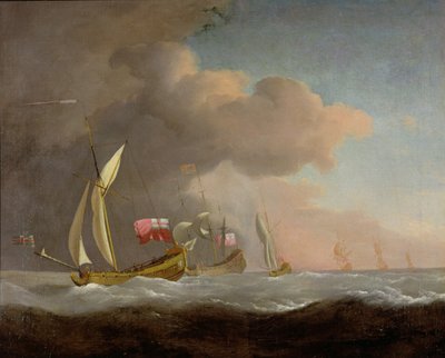 Nieznany obraz autorstwa Willem van de Velde