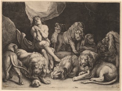 Daniel w Denu Lwów autorstwa Willem van der Leeuw after Sir Peter Paul Rubens