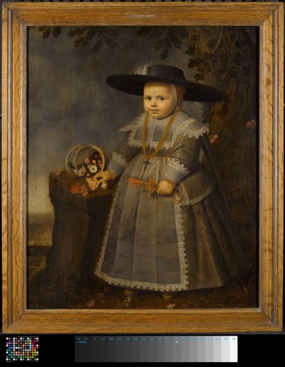 Portret małego chłopca autorstwa Willem van der Vliet (ca. 1584 1642)