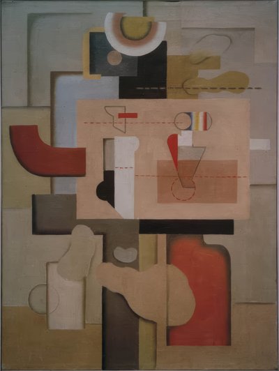 Zdjęcie z pracowni I autorstwa Willi Baumeister