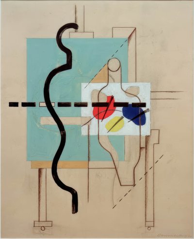 Malarz autorstwa Willi Baumeister