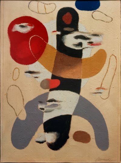 płomyczek autorstwa Willi Baumeister