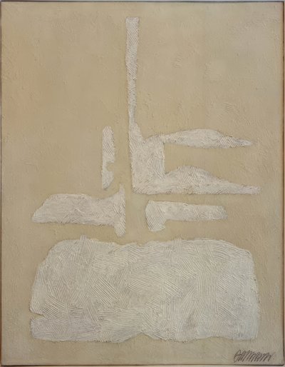 Hani-i-biały z grzebieniem autorstwa Willi Baumeister