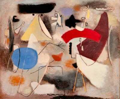 Sarabanda autorstwa Willi Baumeister