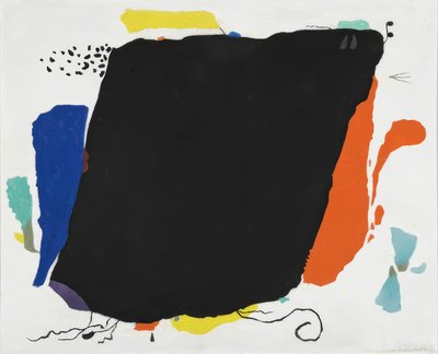 Czarny fantom autorstwa Willi Baumeister