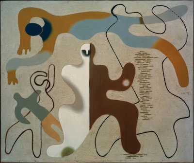 pływak autorstwa Willi Baumeister