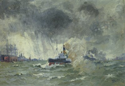 Norweska łódź pilotowa autorstwa Willi Otto Max Lange