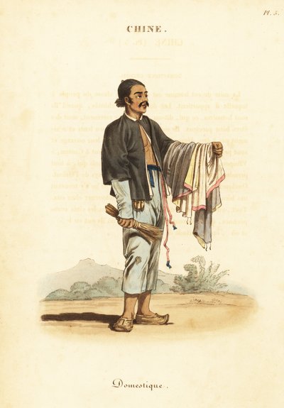 Chińska służba domowa autorstwa William (after) Alexander