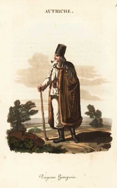 chłop węgierski autorstwa William (after) Alexander