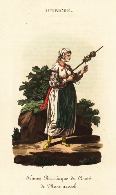 Rosjanka pańszczyźniana, Królestwo Węgier autorstwa William (after) Alexander