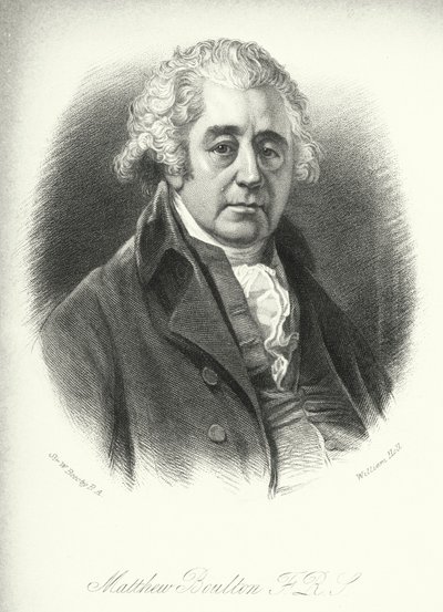 Matthew Boulton, FRS (rycina) autorstwa William (after) Beechey