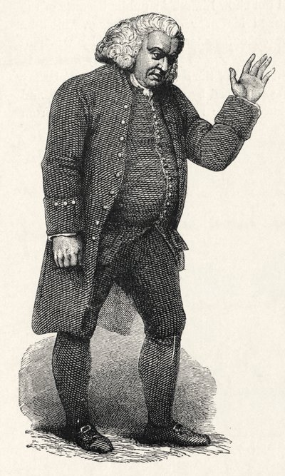Samuel Johnson — angielski autorstwa William (after) Finden