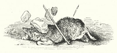 Śmierć wilka (rycina) autorstwa William (after) Harvey
