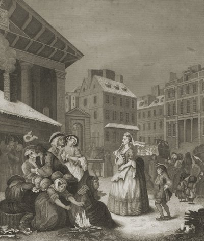 Rano - Ulice Londynu autorstwa William (after) Hogarth