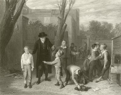 Walka przerwana (grawerowanie) autorstwa William (after) Mulready