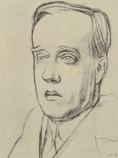 Gustav Holz (lito) autorstwa William (after) Rothenstein