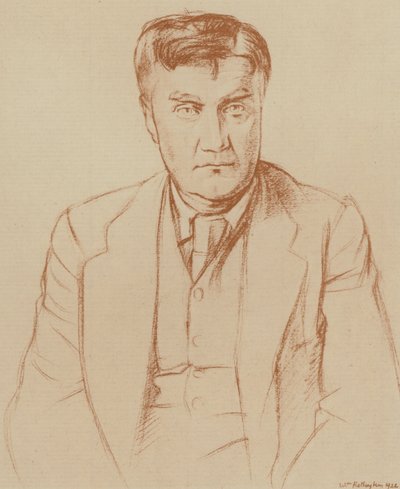 Ralph Vaughan Williams (lito) autorstwa William (after) Rothenstein