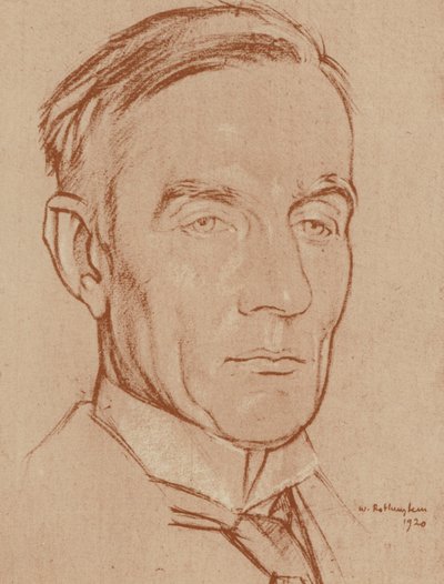 Rt Hon H A L Fisher (lito) autorstwa William (after) Rothenstein