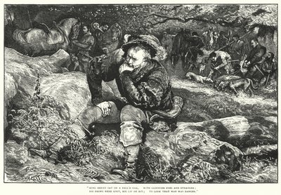 Przystojniak króla Henryka (grawerowanie) autorstwa William (after) Small
