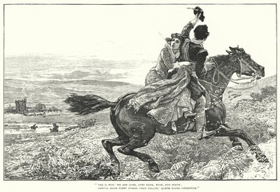 Lochinvar (grawerowanie) autorstwa William (after) Small