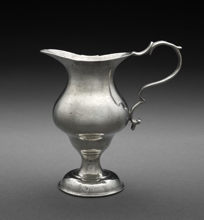 Garnek do śmietany, ok.1764-98 (cyna) autorstwa William (attr.to) Will