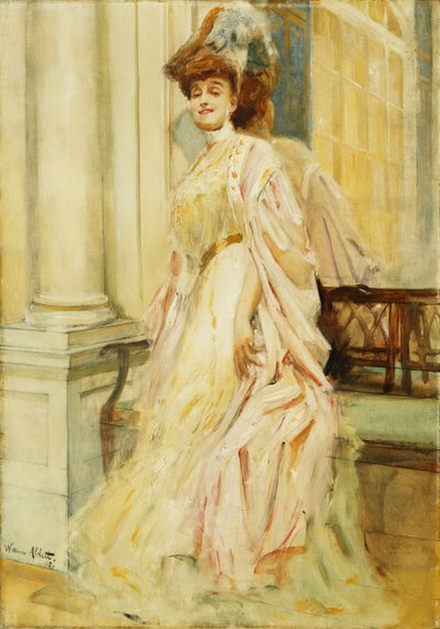 Elegancka dama autorstwa William Ablett
