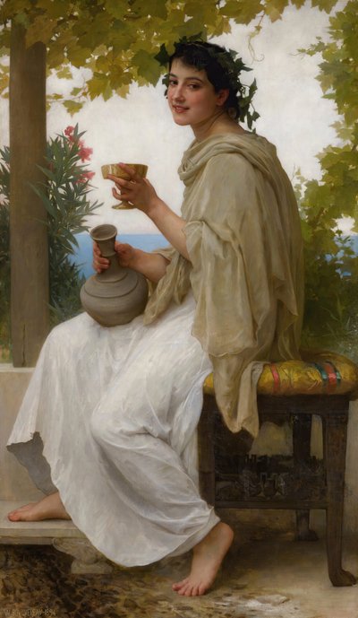 bachantka autorstwa William-Adolphe Bouguereau