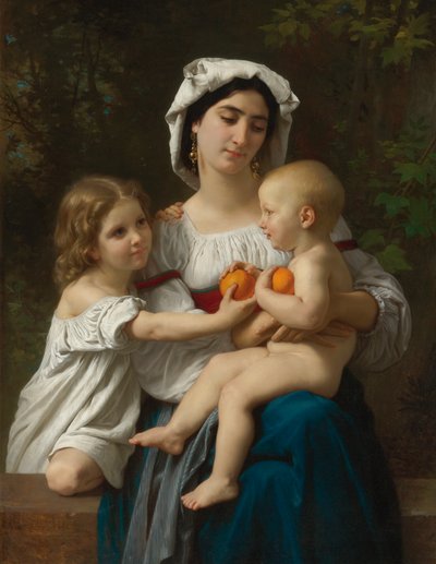 Les Oranges autorstwa William Adolphe Bouguereau