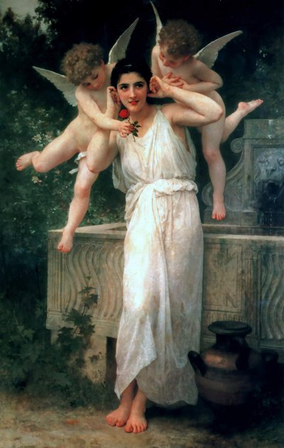 Przebudzenie serca autorstwa William-Adolphe Bouguereau
