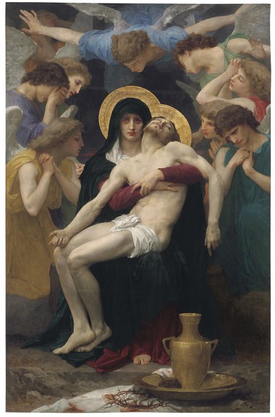 Pieta, 1876 autorstwa William Adolphe Bouguereau