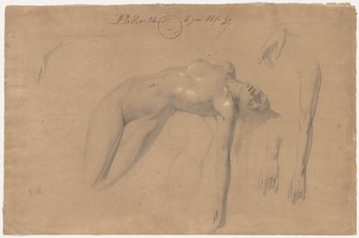 Półleżąca nagość kobieca autorstwa William Adolphe Bouguereau