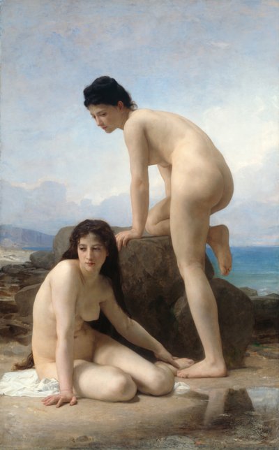 Kąpiący się, 1884. autorstwa William Adolphe Bouguereau