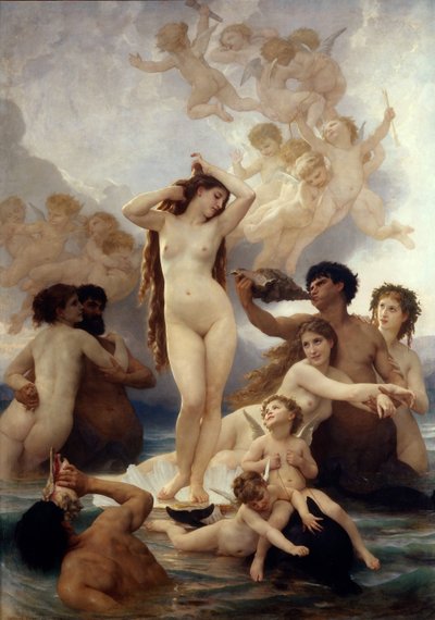 Narodziny Wenus autorstwa William Adolphe Bouguereau