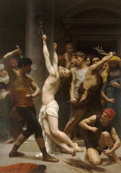 Biczowanie Chrystusa autorstwa William Adolphe Bouguereau
