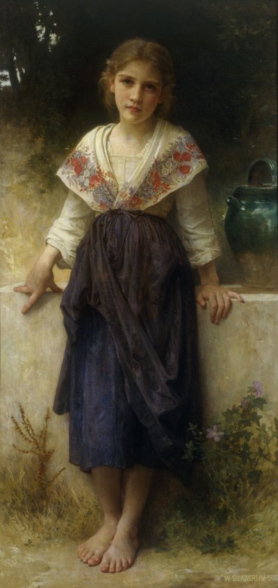 Chwila odpoczynku, 1900 autorstwa William-Adolphe Bouguereau