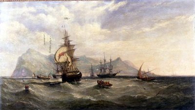 Zewnętrzna granica — wjazd na drogi Funchal, Madera autorstwa William Adolphus Knell