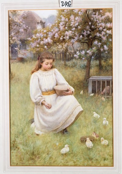 Czas podawania (w/c podwyższone z białym na papierze) autorstwa William Affleck