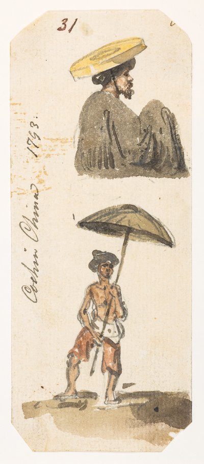 31 Dwóch mężczyzn z „Cochin China” autorstwa William Alexander