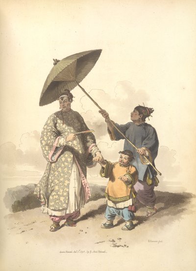 Chinka i jej syn autorstwa William Alexander