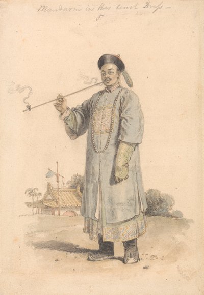 Mandaryn w swojej sukni dworskiej autorstwa William Alexander