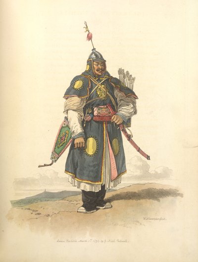 Żołnierz autorstwa William Alexander