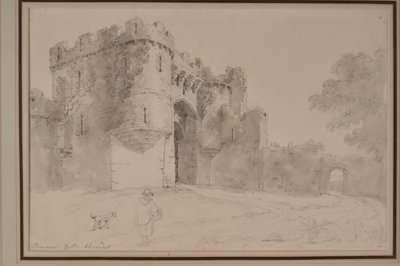 Zamek Beaumaris, Anglesey autorstwa William Alexander