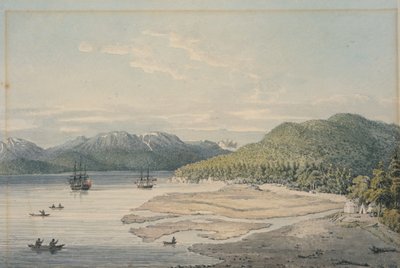 Salmon Cove, wejście do obserwatorium autorstwa William Alexander