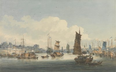 Вид возле города Тяньцзиньпольша autorstwa William Alexander