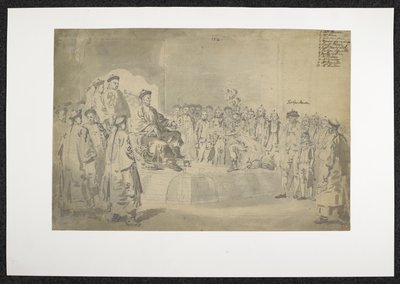 WD 961, f.57 Płyta 154 Pierwsze spotkanie Macartneya z Qianlongiem autorstwa William Alexander