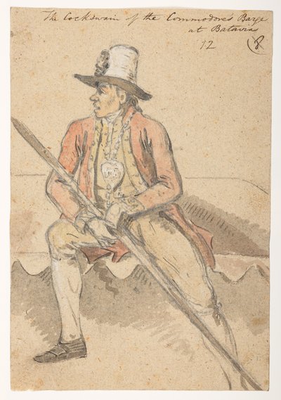 z albumu 372 rysunków pejzaży, wybrzeży, strojów i życia codziennego wykonanych podczas ambasady Lorda Macartneya u cesarza Chin w latach 1792-1794 (ołówek i akwarela na papierze) autorstwa William Alexander