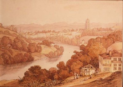 Berno, Szwajcaria autorstwa William Alfred Delamotte