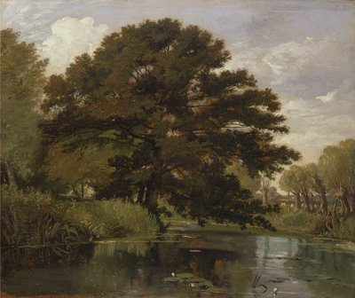Na Izydzie, Waterperry, Oxfordshire autorstwa William Alfred Delamotte