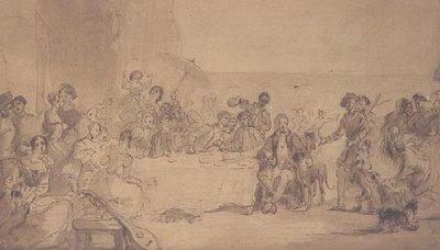 Uroczysty Dzień w Abbotsford autorstwa William Allan